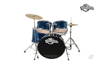 WorldTour 5-Piece Kit with Cymbals.